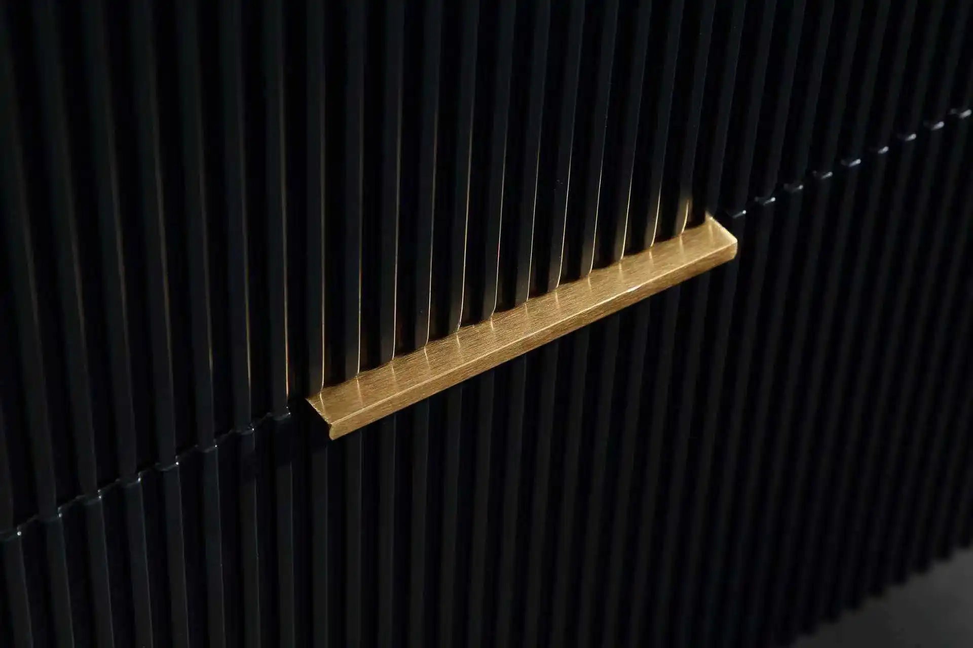 30" Floating Plywood Bathroom Vanity – Fluted Design